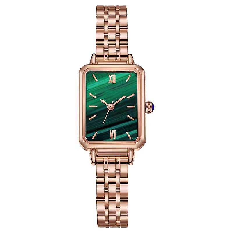 Watches |  Womens Octagon Xs Emerald Steel Gold Watch